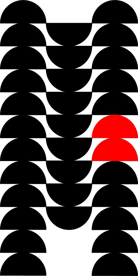 Liebe schwarz-rot